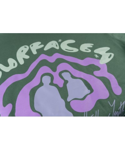 Surfaces Hidden Youth Waves Sage T-Shirt $17.15 Shirts