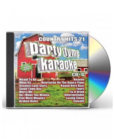 Party Tyme Karaoke COUNTRY HITS 21 (16-SONG CD+G) CD $8.09 CD