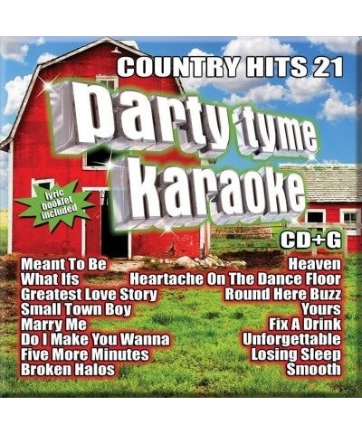 Party Tyme Karaoke COUNTRY HITS 21 (16-SONG CD+G) CD $8.09 CD