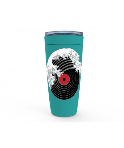 Music Life Viking Tumbler | Vinyl Great Wave Tumbler $9.45 Drinkware