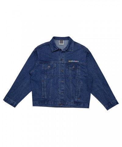 Pentatonix Rainbow Bar Denim Jacket $8.18 Outerwear