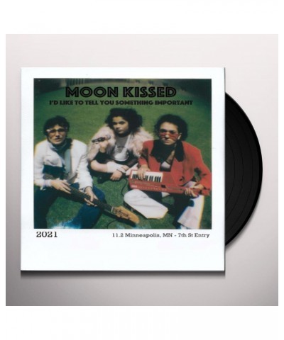 Moon Kissed I'D LIKE TO TELL YOU SOMETHING Vinyl Record $3.10 Vinyl