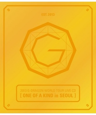 G-DRAGON ONE OF A KIND IN SEOUL CD $14.73 CD