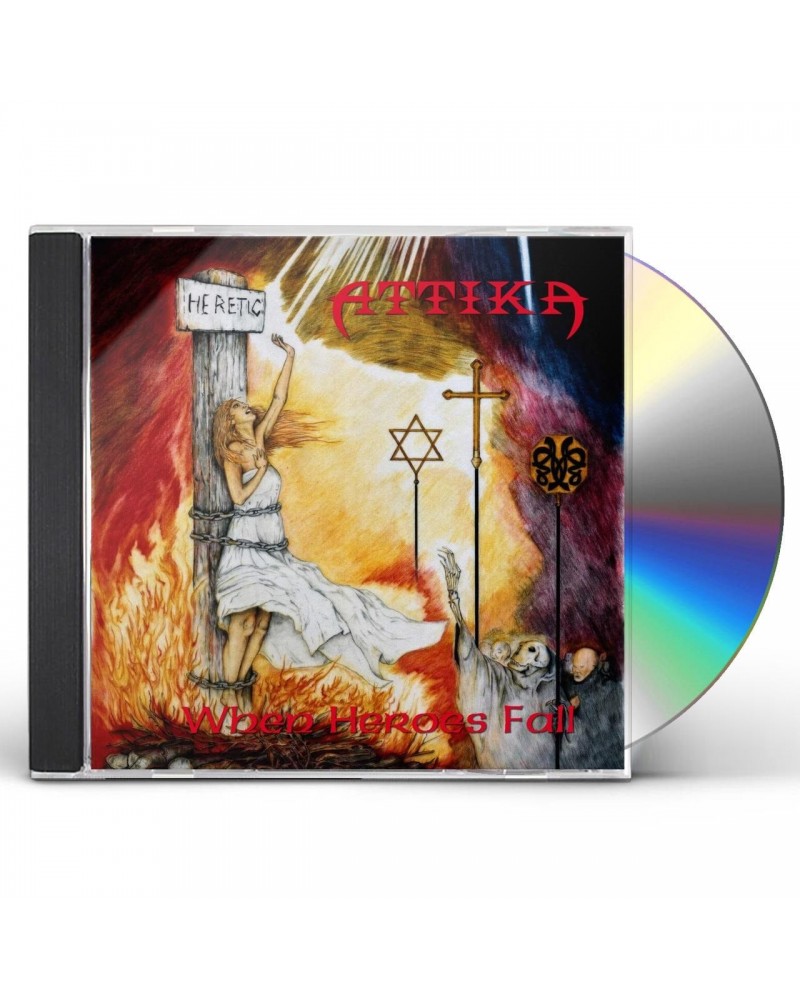 Attika WHEN HEROES FALL CD $10.75 CD