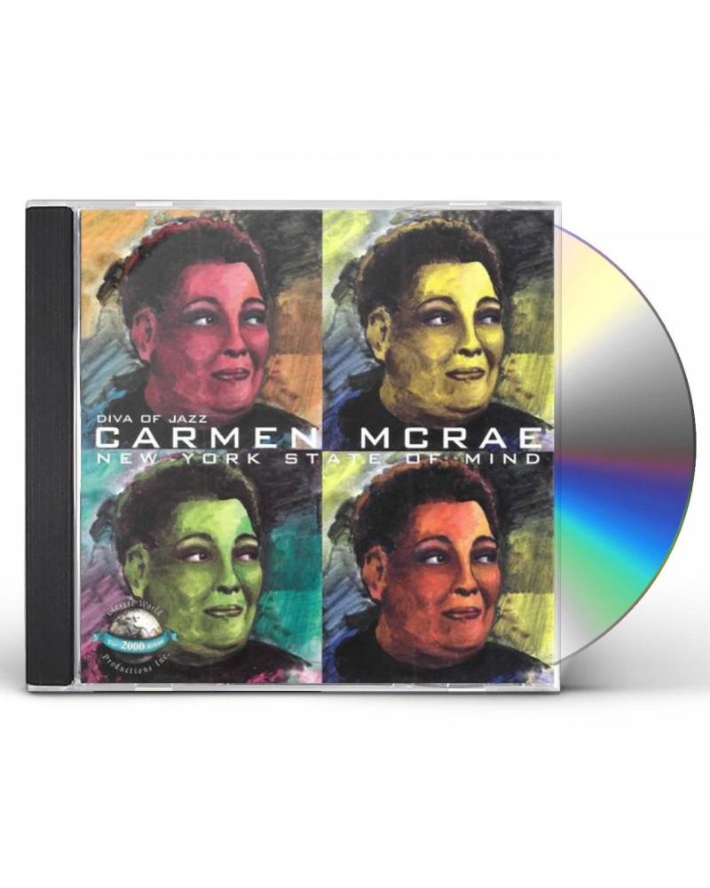 Carmen McRae Diva Of Jazz: New York State Of Mind CD $12.87 CD