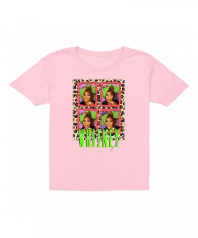 Whitney Houston Kids T-Shirt | Leopard Pop Art Kids T-Shirt $10.07 Kids