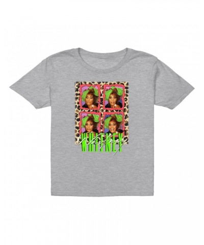 Whitney Houston Kids T-Shirt | Leopard Pop Art Kids T-Shirt $10.07 Kids