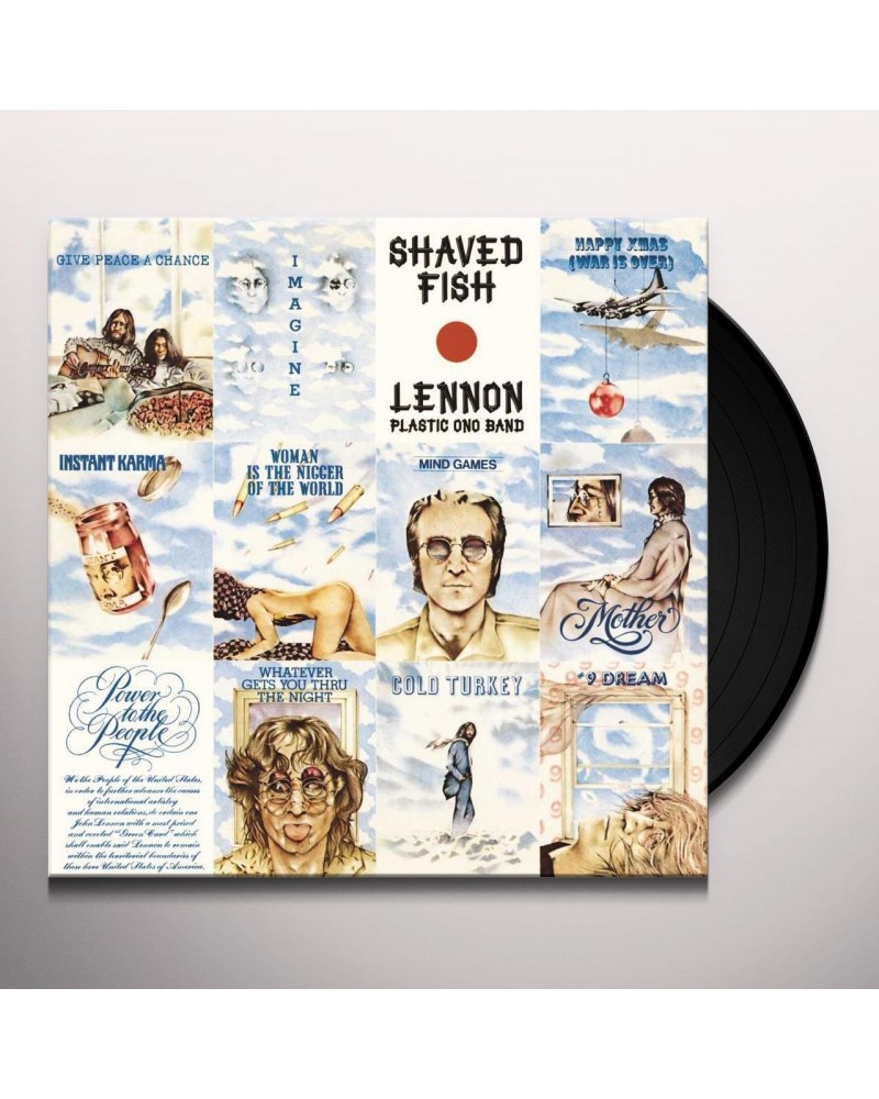 John Lennon Shaved Fish Vinyl Record $4.80 Vinyl