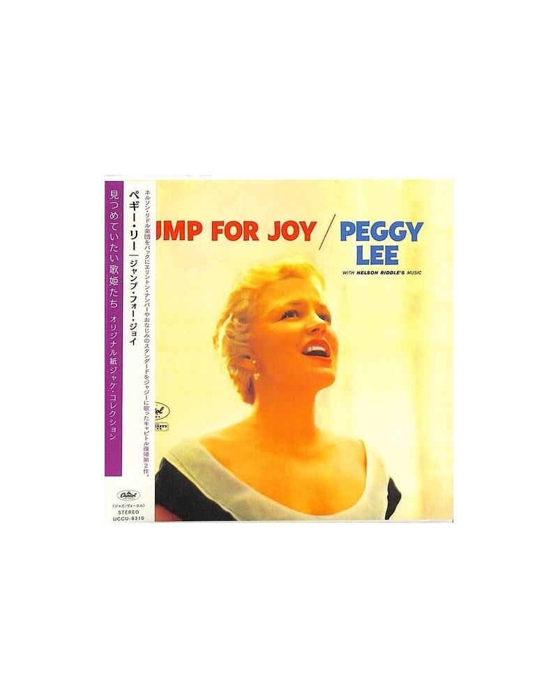 Peggy Lee JUMP FOR JOY CD $6.90 CD