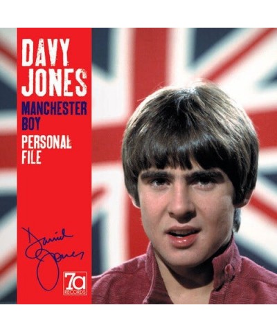 Davy Jones MANCHESTER BOY: PERSONAL FILE CD $35.25 CD