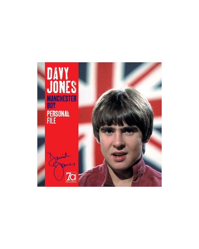 Davy Jones MANCHESTER BOY: PERSONAL FILE CD $35.25 CD