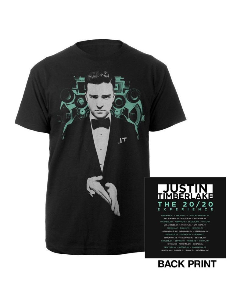 Justin Timberlake Full Color Vision T-Shirt $9.29 Shirts