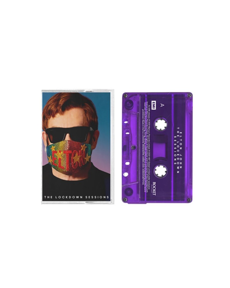 Elton John The Lockdown Sessions Purple Cassette $6.74 Tapes