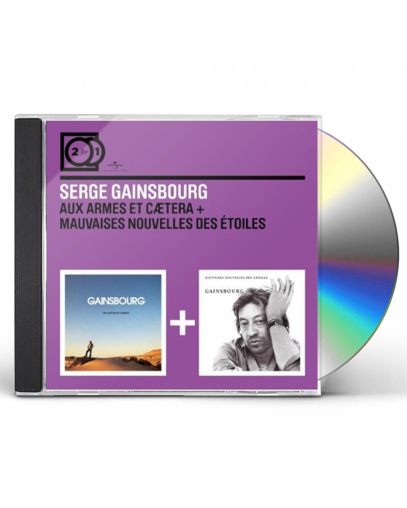 Serge Gainsbourg AUX ARMES ET CAETERA/MAUVAISES CD $12.20 CD