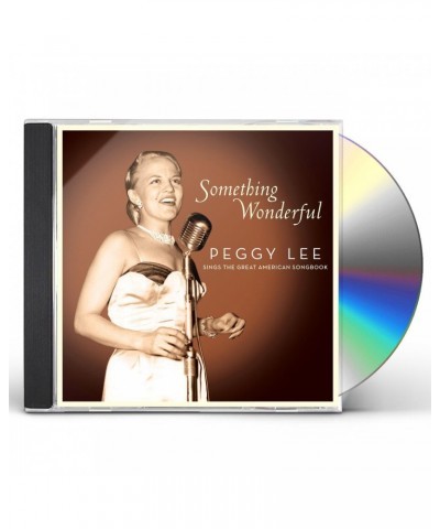 Peggy Lee SOMETHING WONDERFUL: PEGGY LEE SINGS THE GREAT AMERICAN SONGBOOK CD $10.80 CD